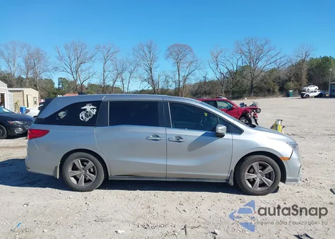 2019 Honda Odyssey Ex-L from USA, damaged, VIN 5FNRL6H77KB130056